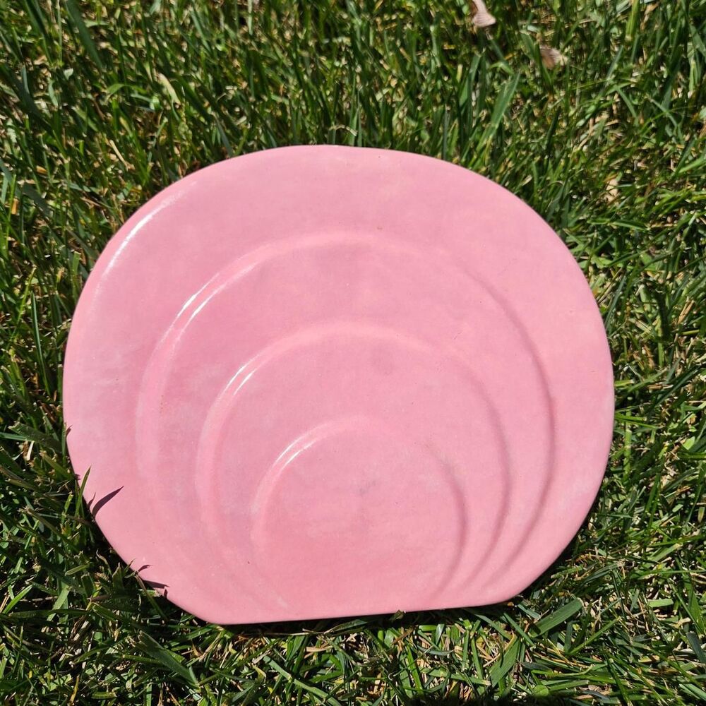 vintage art deco boho maximalism pink vase